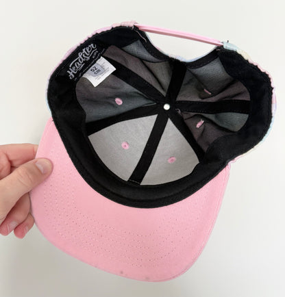 Headster Pink Tie Dye SnapBack Hat (52CM)