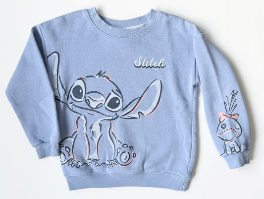 Disney Stitch Blue Stitch & Scrump Sweater (5 Years)