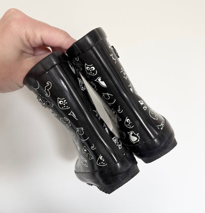 Stonz Black Animals & Shapes Rubber Boots (5)