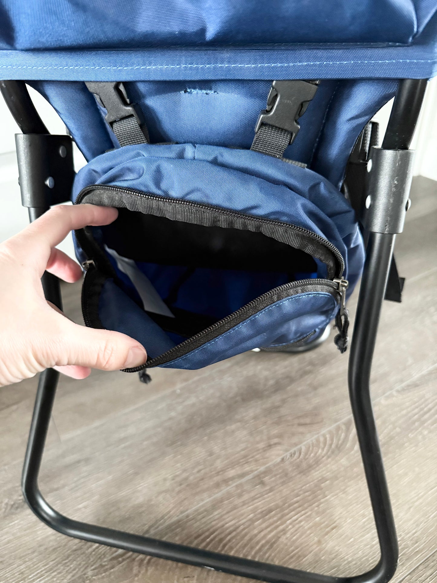 MEC Blue Happytrails Child Carrier Backpack - Hiking
