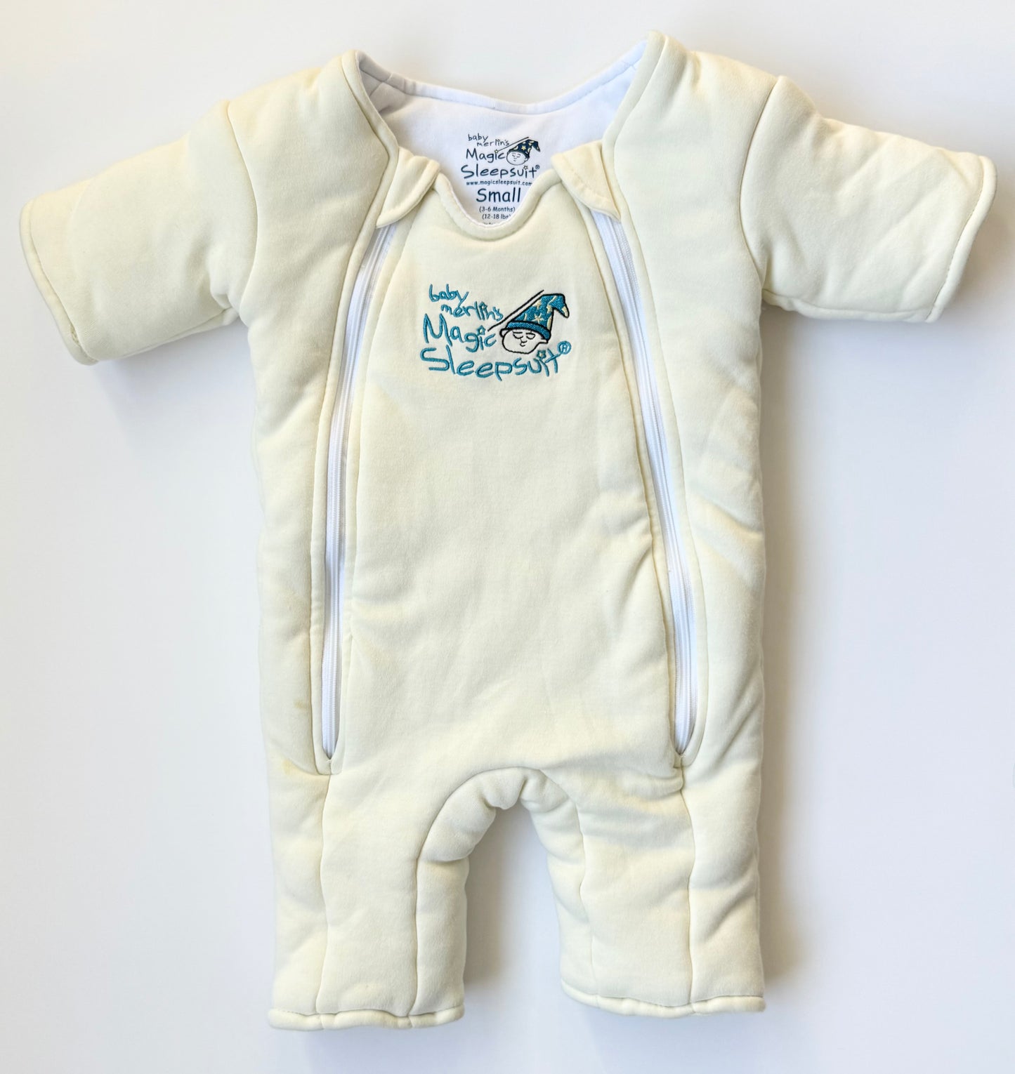 Baby Merlin’s Magic Sleepsuit - Cream (3-6 Months)