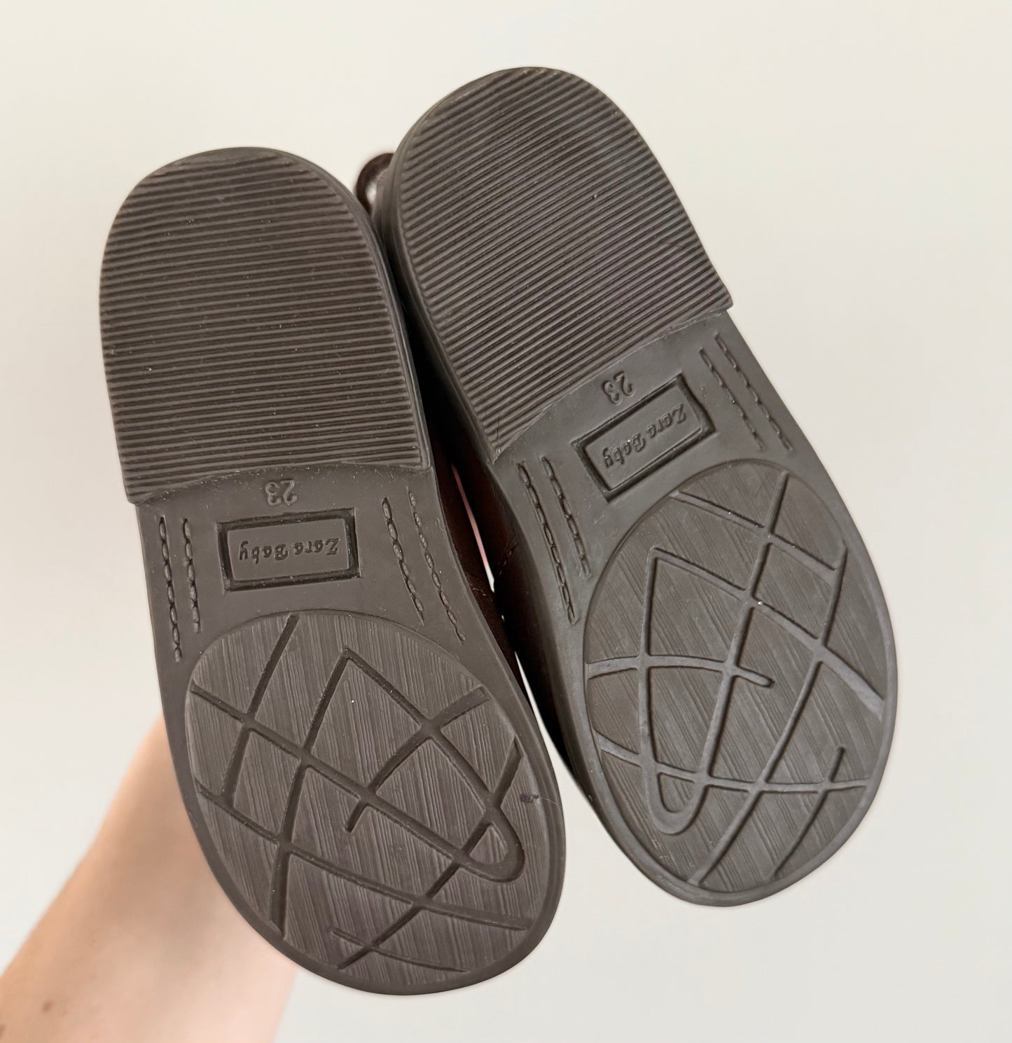 Zara Baby Brown Fall Booties (6/7)