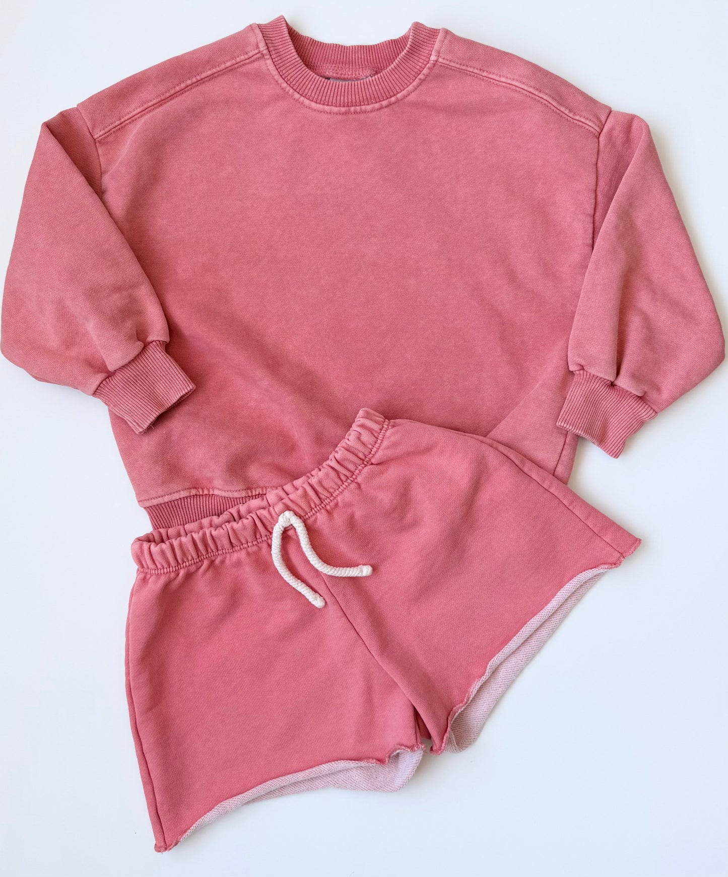 Zara Pink Sweater & Shorts Set (3T)