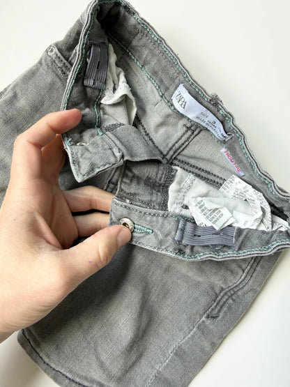 Zara Light Grey Jean Shorts (3 Years)