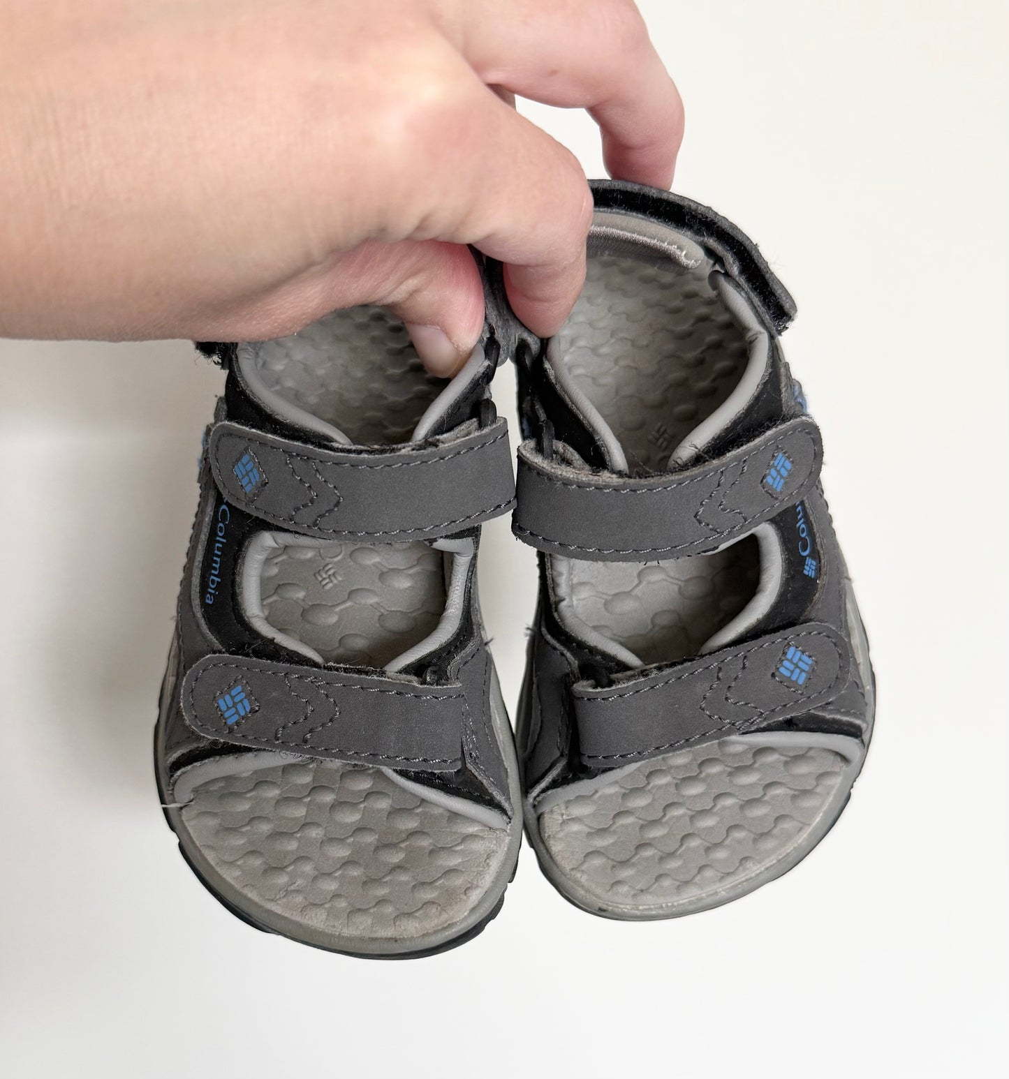 Columbia Techsun Grey Velcro Strap Sandals (6)