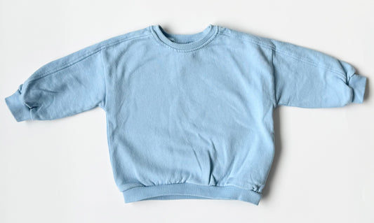 Zara Light Blue Crewneck Sweater (6-9 Months)