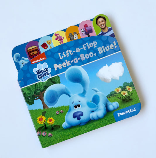 Blues Clues Lift-A-Flap Peek-A-Boo, Blue Board Book