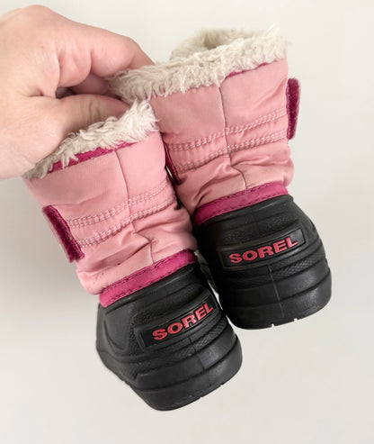 Sorel Pink Shades Snow Commander Winter Boots (4)