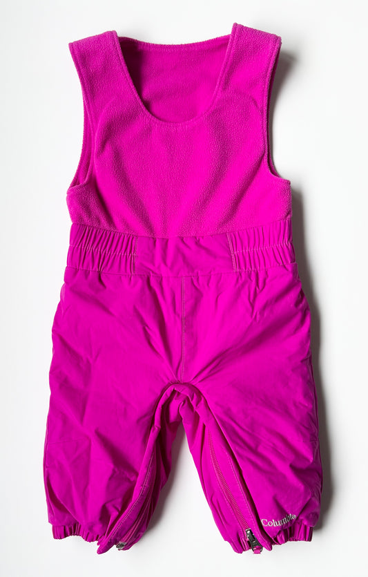 Columbia Magenta Snow Pants (6-12 Months)