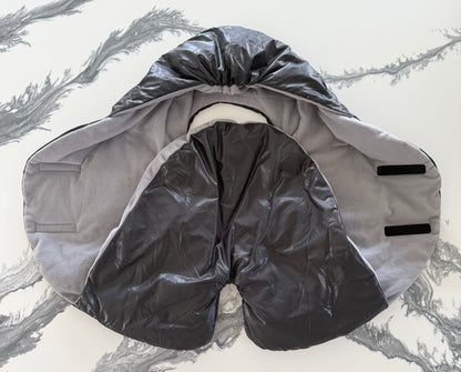 7AM Nido Car Seat Wrap - Black - Small (0-6 Months)