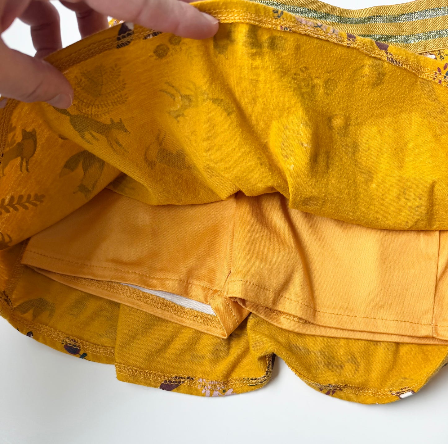 Vero Yellow Foxes Skort (3T)