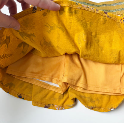 Vero Yellow Foxes Skort (3T)
