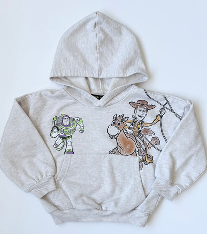 Disney Pixar x Toy Story Off White Characters Hoodie & Pants Set (3T)