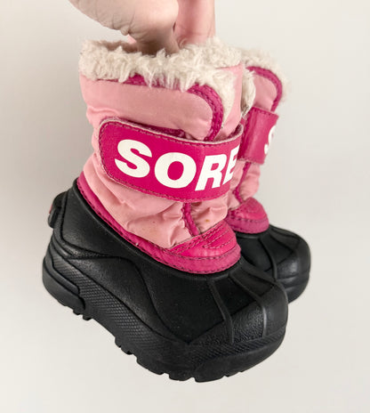 Sorel Pink Shades Snow Commander Winter Boots (4)