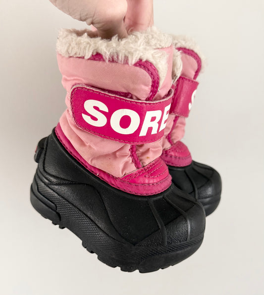 Sorel Pink Shades Snow Commander Winter Boots (4)