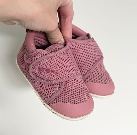 Stonz Pink Cruiser Velcro Sneakers - Baby (7)
