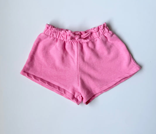 Zara x Disney Hot Pink Sweat Shorts (2-3 Years)