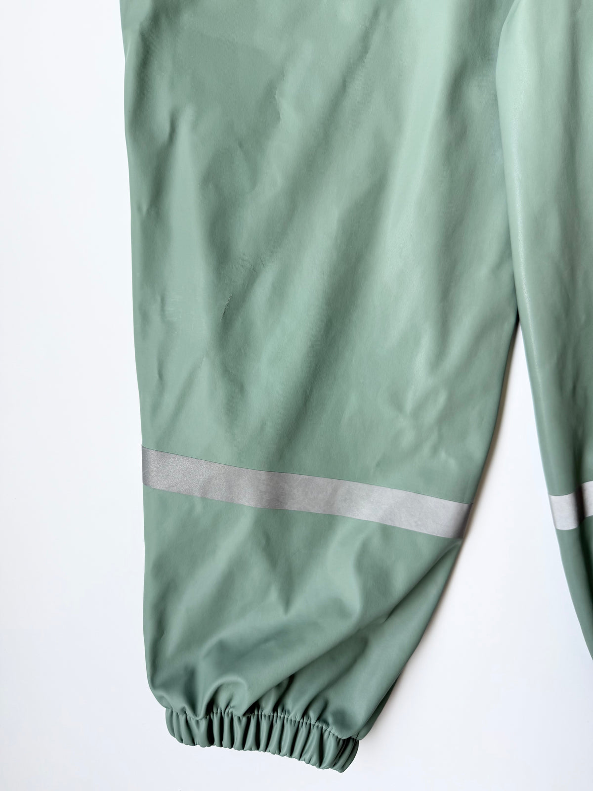 Kuling Green Rain Coat & Pants Matching Two Peice Set (4-5 Years)