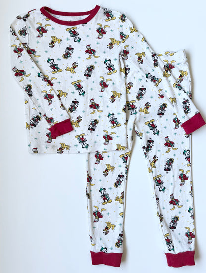 Joe Fresh x Disney Mickey & Pluto Christmas Two Piece PJ Set (4T)