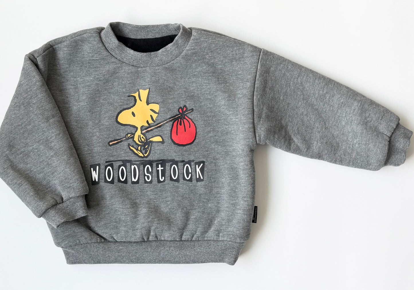 Chenchenma x Peanuts Grey Woodstock Sweater (3-4T)