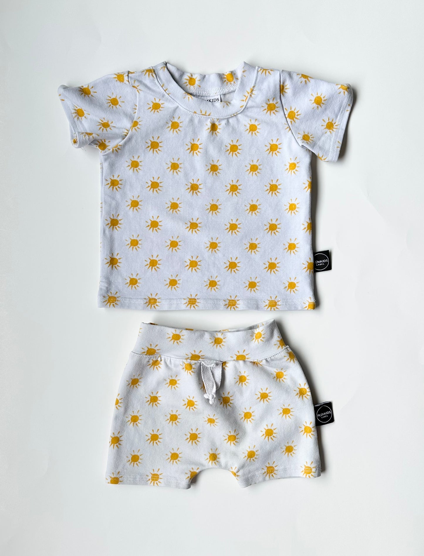 Plum Kids Label Sun TShirt & Shorts Set (3-6 Months)