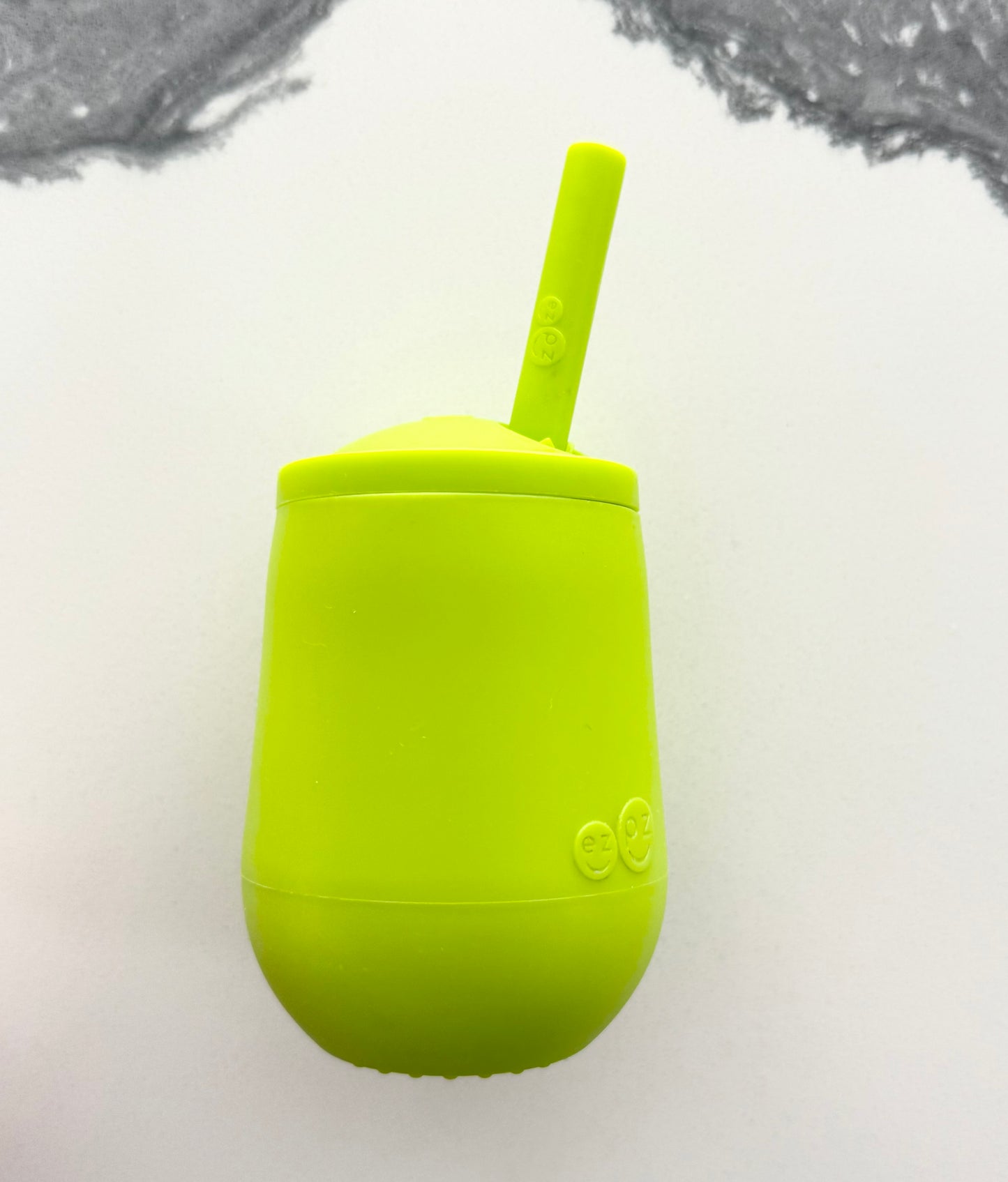 EzPz Mini Cup & Straw Training System in Lime - 4oz
