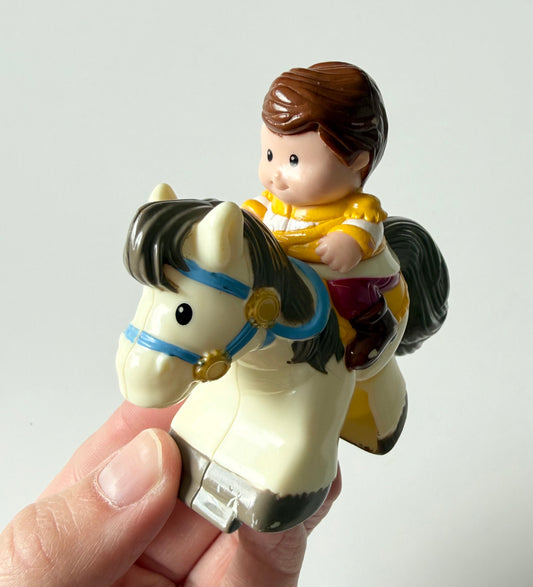 Fisher-Price Little People Disney Princess Klip Klop Prince Charming Horse