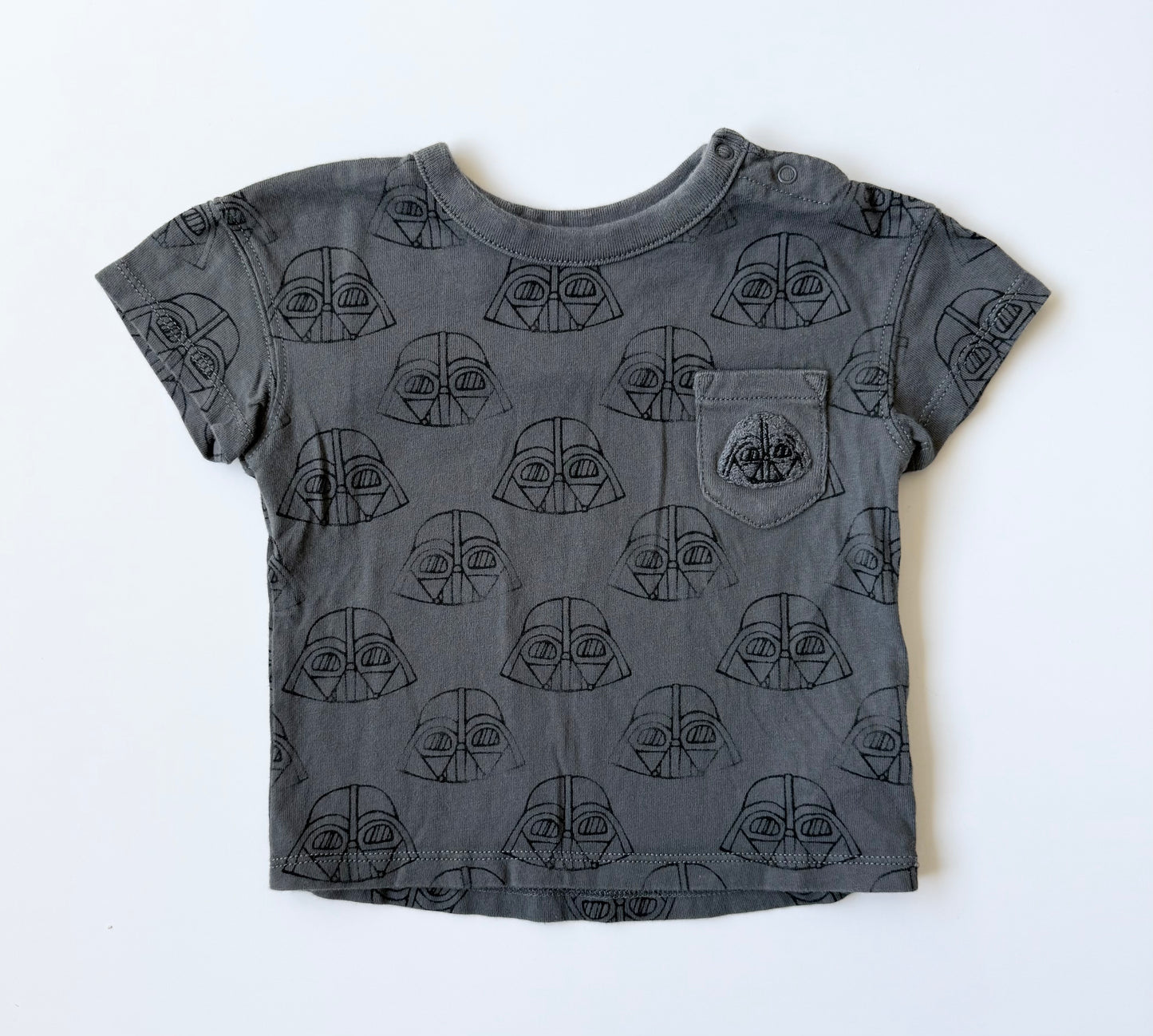 Baby Gap x Star Wars Grey Darth Vader T-Shirt (18-24 Months)