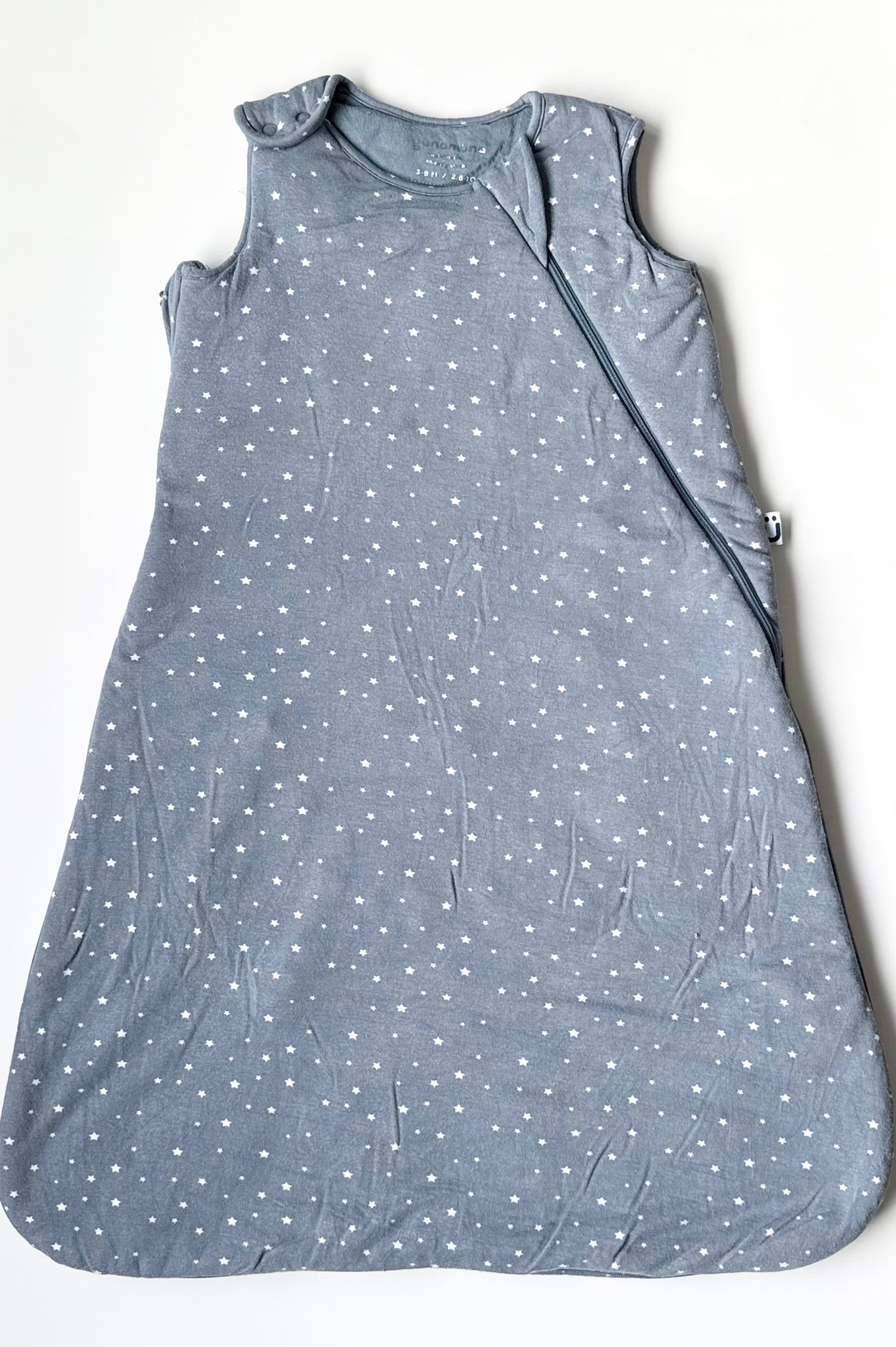 Gunamuna Blue & White Stars Sleep Sack (3-9 Months)