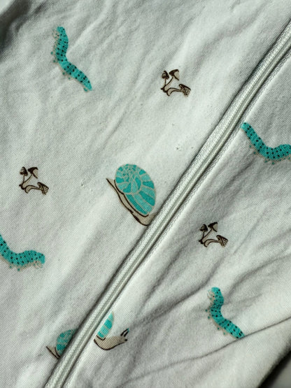 Kyte Crawl Zipper Footie Sleeper (0-3 Months)