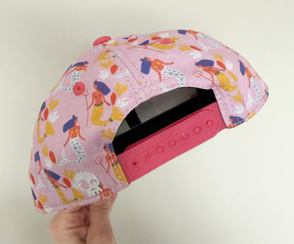 Headster Pink Mermaid SnapBack Hat (48CM)