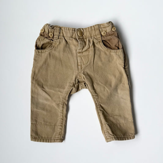 Zara Baby Boy Tan Pants (3-6 Months)