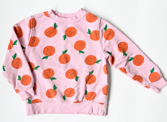 Hanna Andersson Pink Oranges Sweater (5 Years)