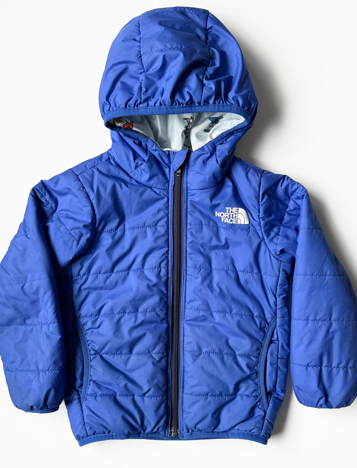 The North Face Perrito Blue Skiers Puff Jacket (3T)