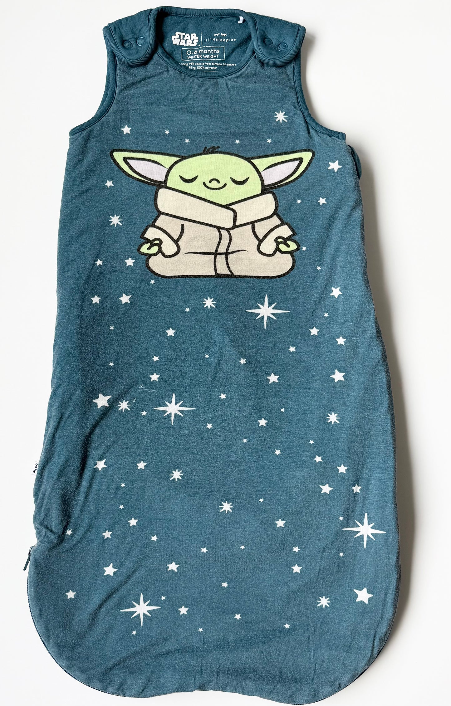 Little Sleepies x Star Wars Blue Grogu Sleep Sack - 2.5TOG (0-6 Months)