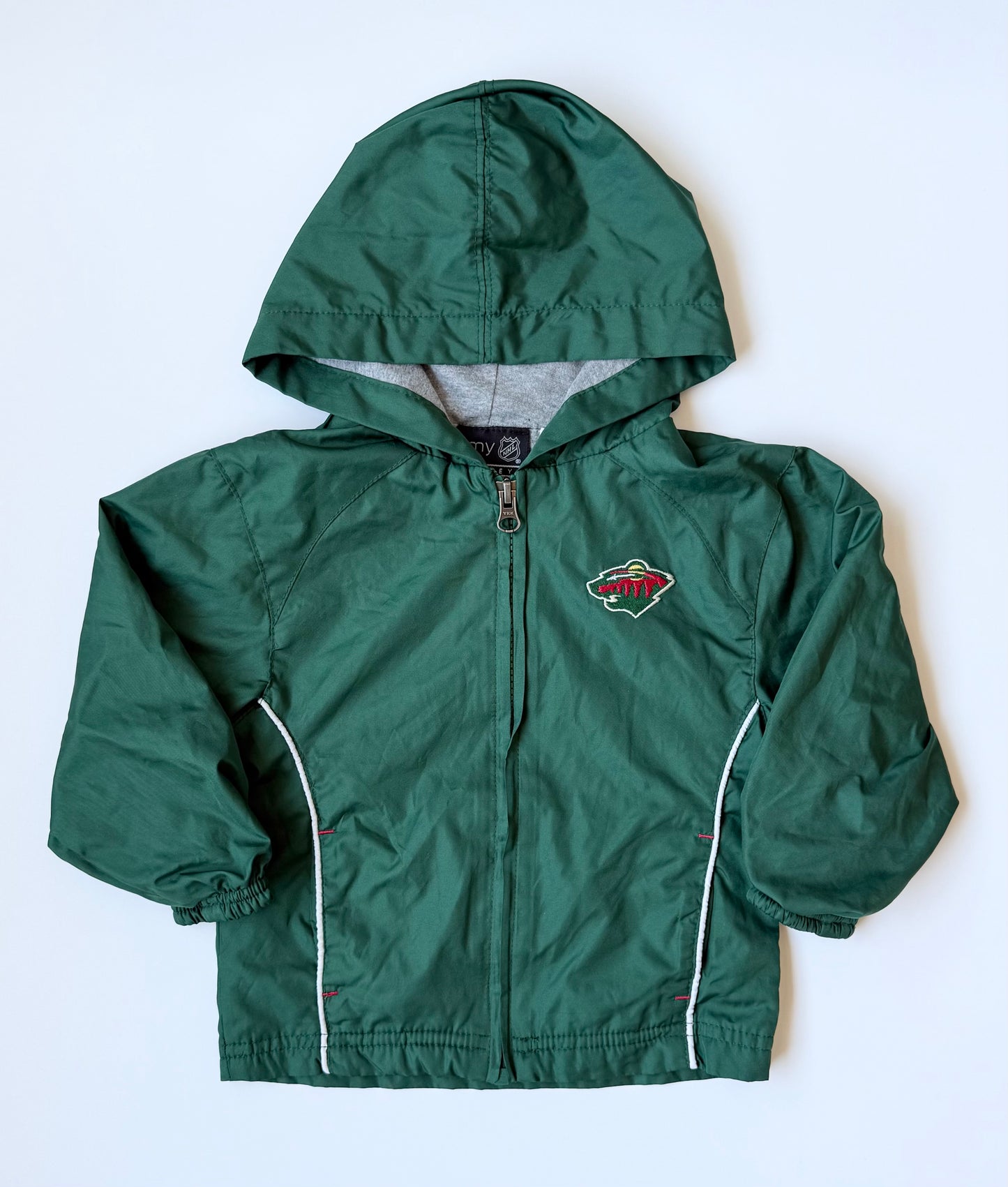 Minnesota Wild Green Hockey Wind/Tracksuit Set (2T)