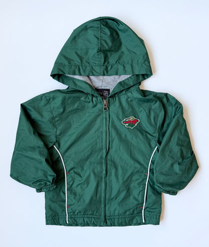 Minnesota Wild Green Hockey Wind/Tracksuit Set (2T)