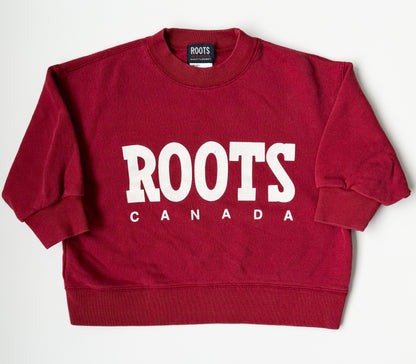 Vintage Roots Athletics Canada Red Sweater (2T)
