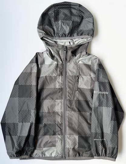 Columbia Grey & Black Patterned Winbreaker (4/5 Years)