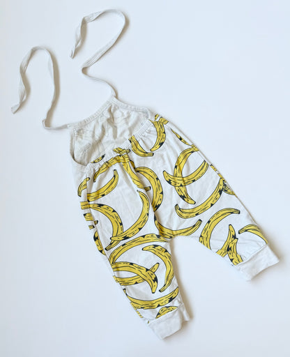 PatPat Bananas Halter Romper (6-12 Months)