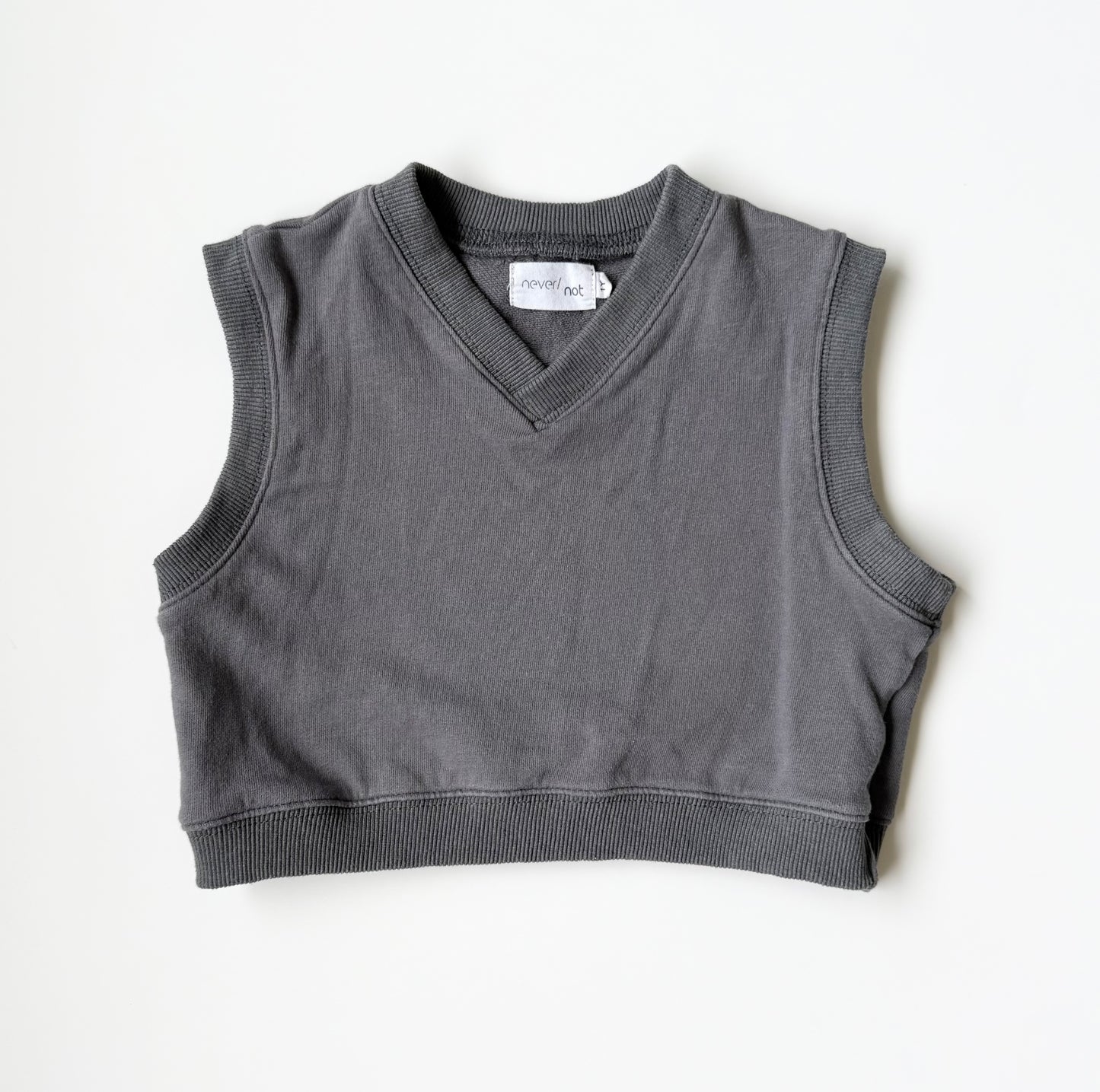 Never/Not Grey Vest (1 Year)