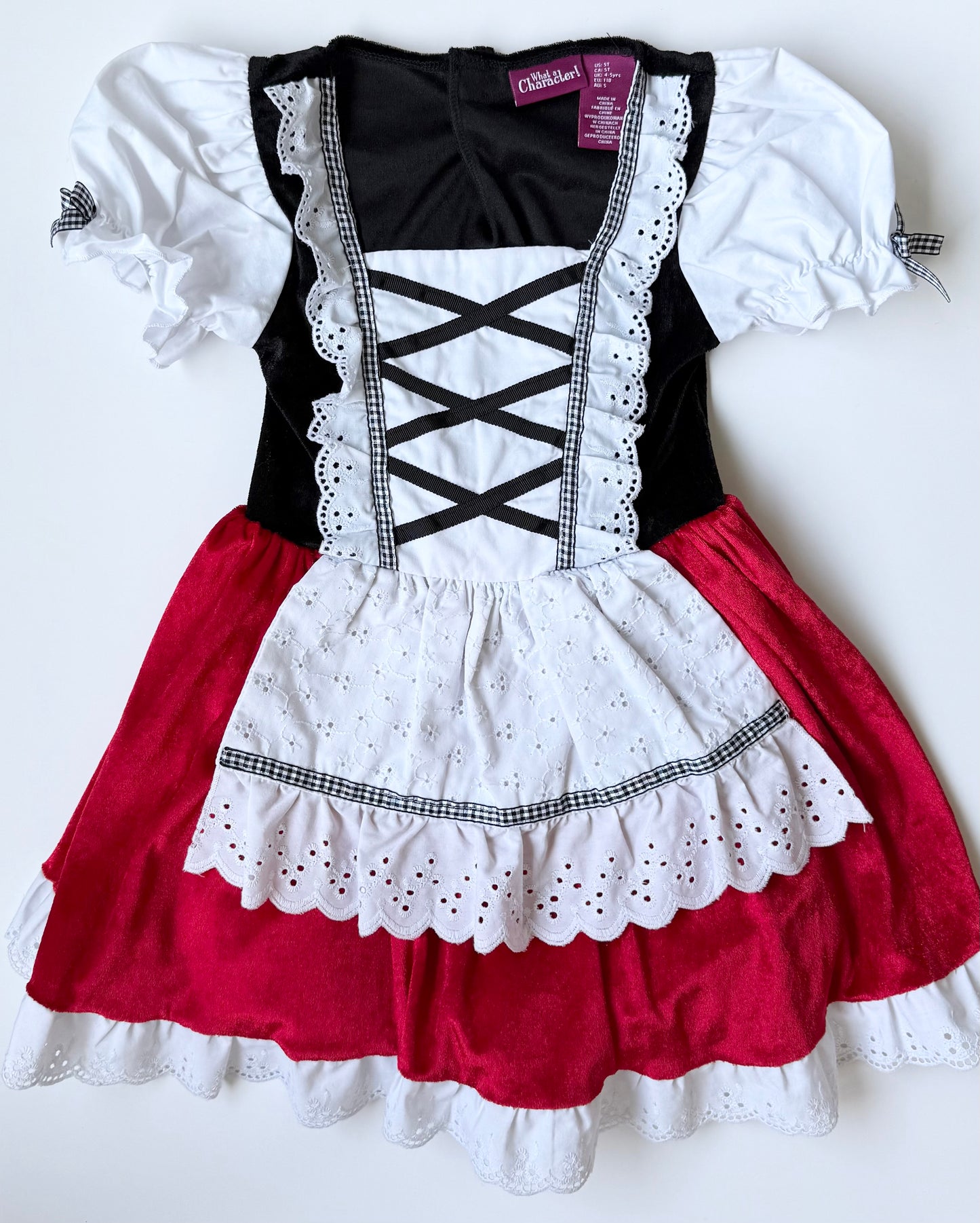What a Character Little Red Riding Hood Costume (5T)
