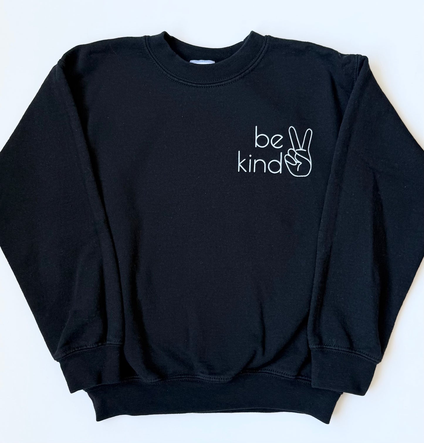 Haymad & Co Black “Be Kind” Sweater (5-6 Years)