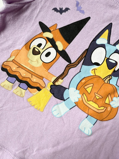 Old Navy x Bluey Purple Halloween T-Shirt (12-18 Months)