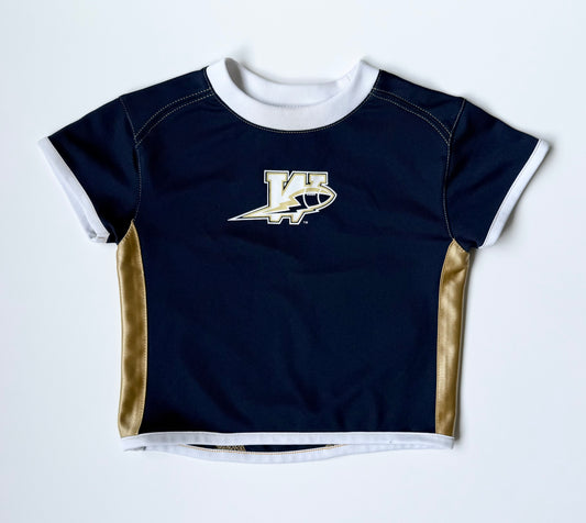 CFL Reebok Navy & Gold Winnipeg Blue Bombers Football Jersey (24 Months)