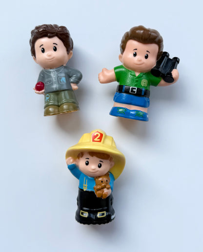 Fisher-Price Little People Little Boy Figurine Bundle #3