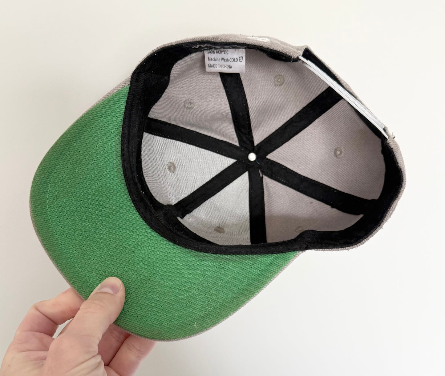 Headster Grey SnapBack Hat (48CM)