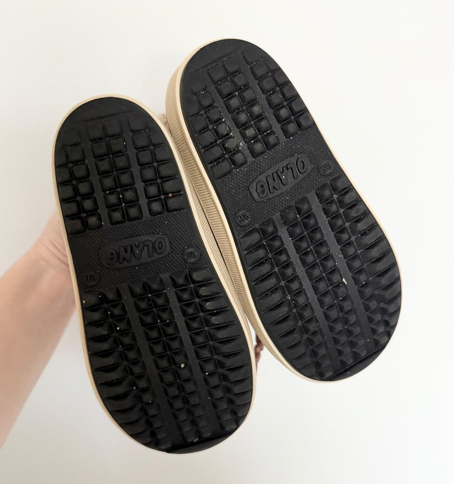 Olang Ape Rosa Nero Quilted Winter Boots (8/9)