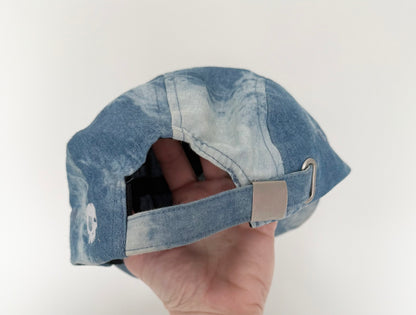 Headster Blue Jean Tie Dye SnapBack Hat (48CM)