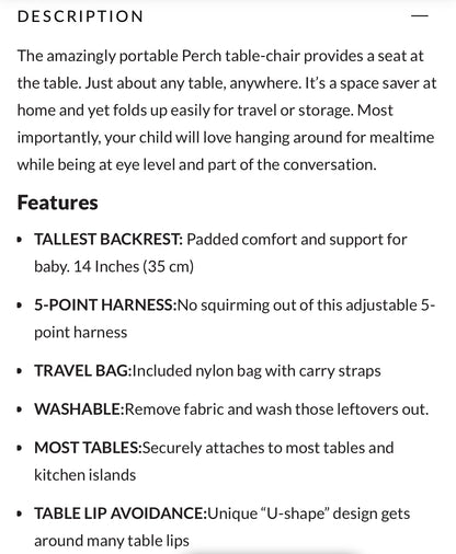 Guzzie + Guss Perch Chair (Black Frame) in Raven & Accessories